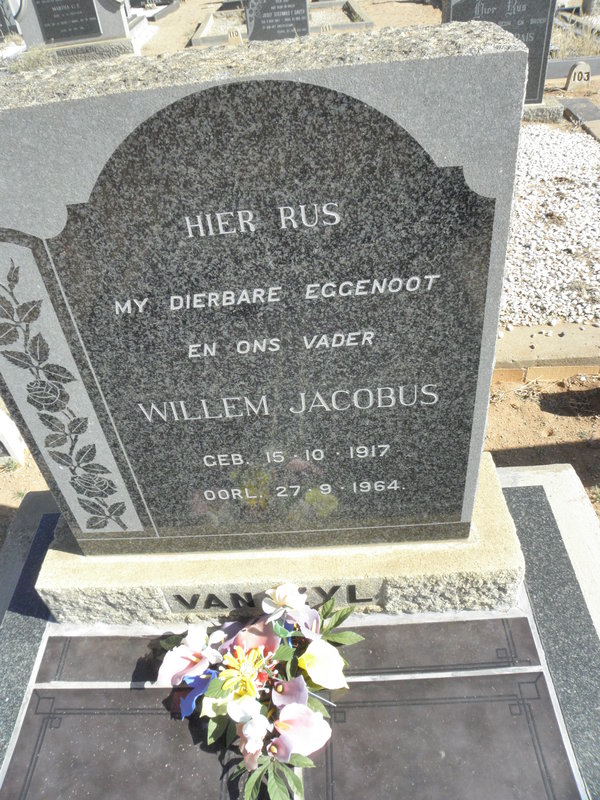 ZYL Willem Jacobus, van 1917-1964