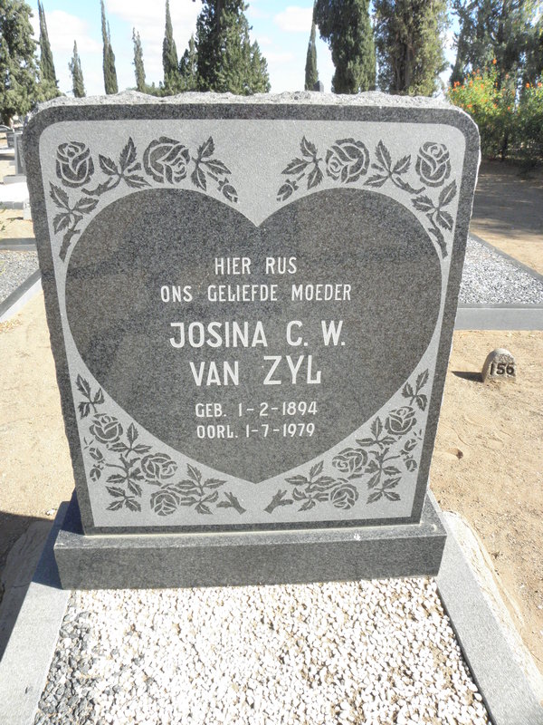 ZYL Josina C.W., van 1894-1979