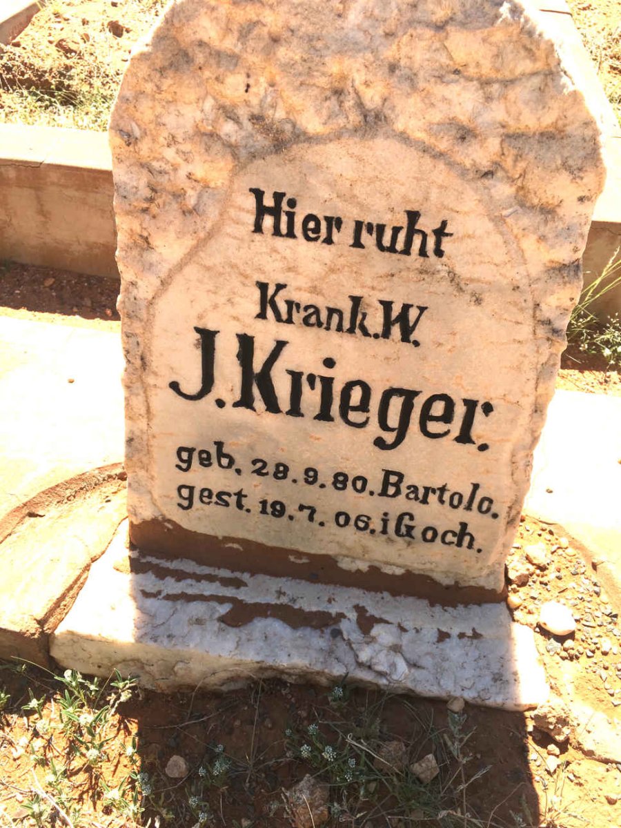 KRIEGER J. 1880-1906