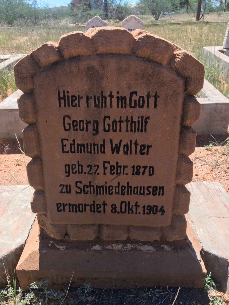 WALTER Georg Gotthilf Edmund 1870-1904