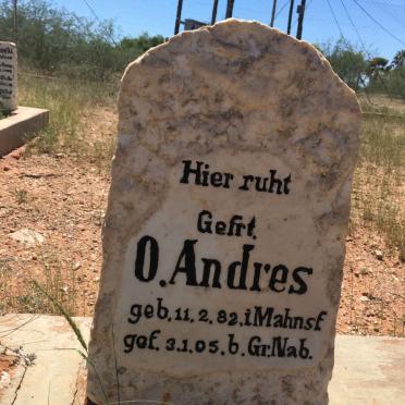 ANDRES O. 1882-1905