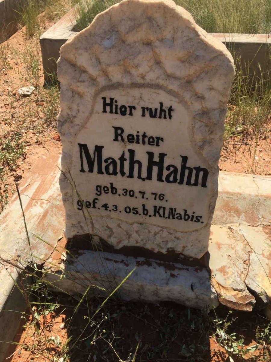 HAHN Math. 1876-1905