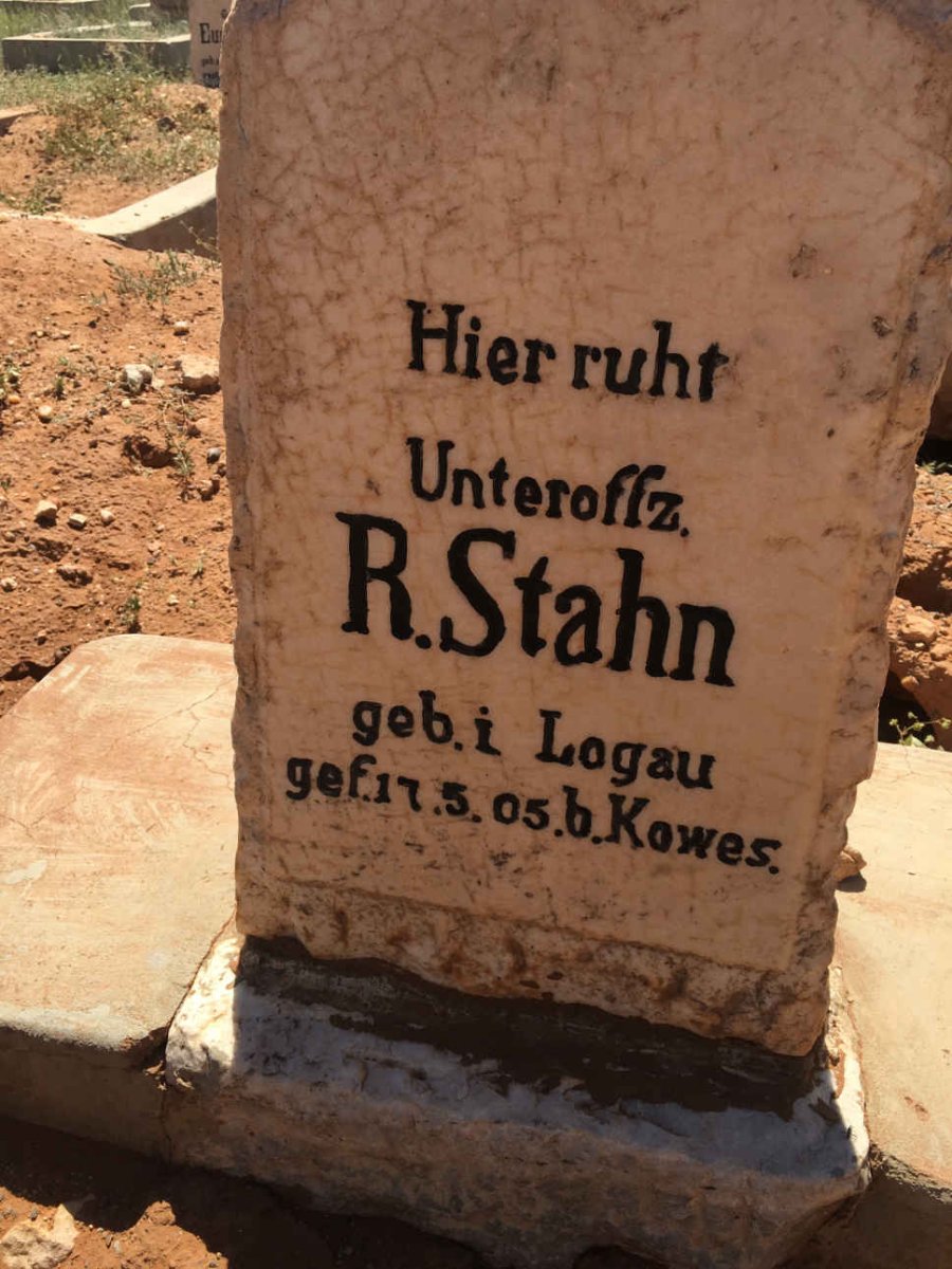 STAHN R. -1905