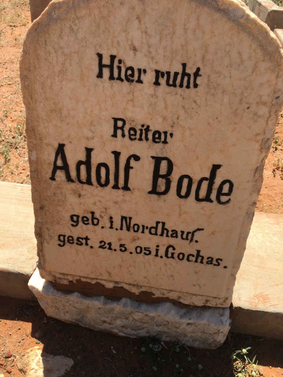 BODE Adolf -1905