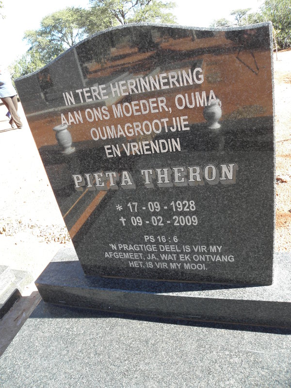 THERON Pieta 1928-2009