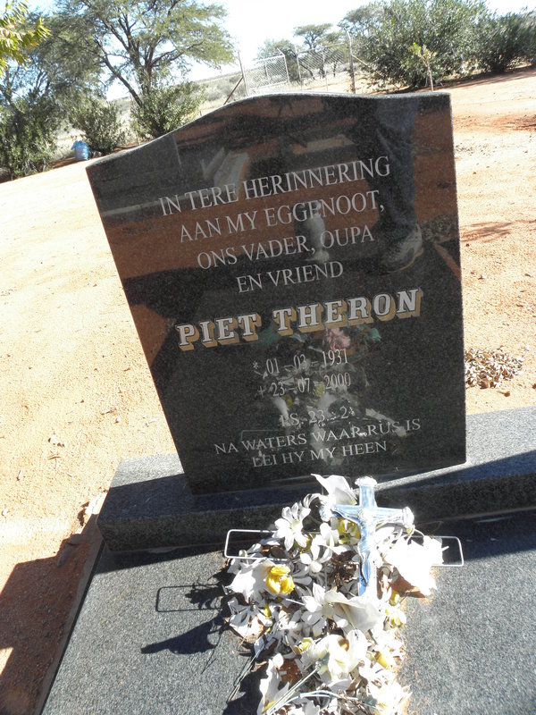 THERON Piet 1931-2000