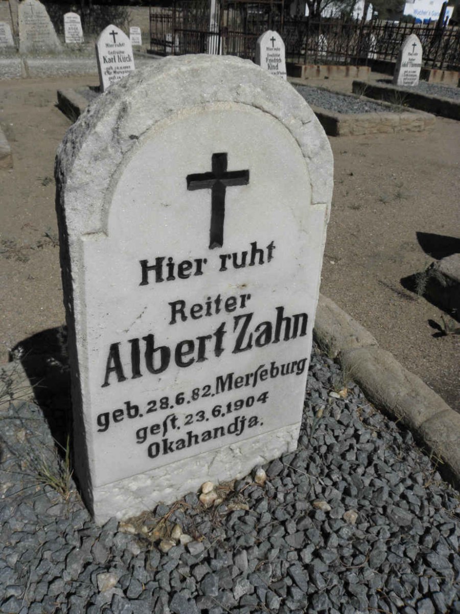 ZAHN Albert 1882-1904