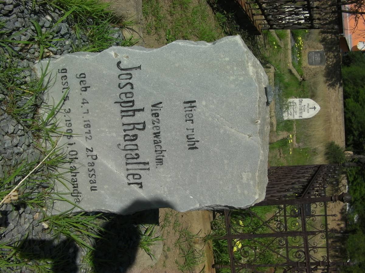 RAGALLER Joseph 1872-1905