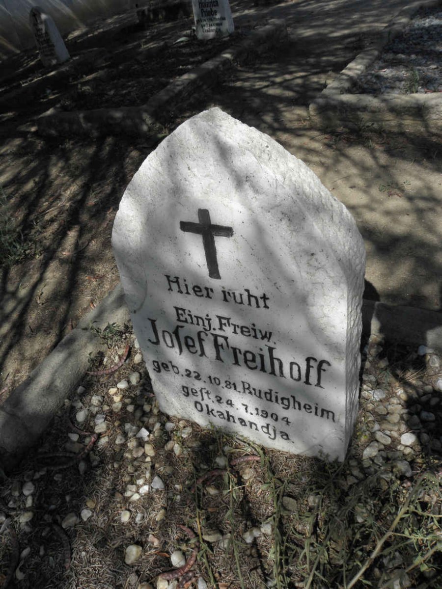 FREIHOFF Josef 1881-1904