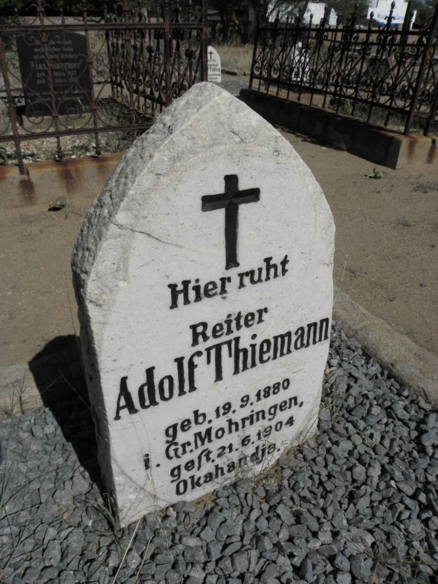 THIEMANN Adolf 1880-1904