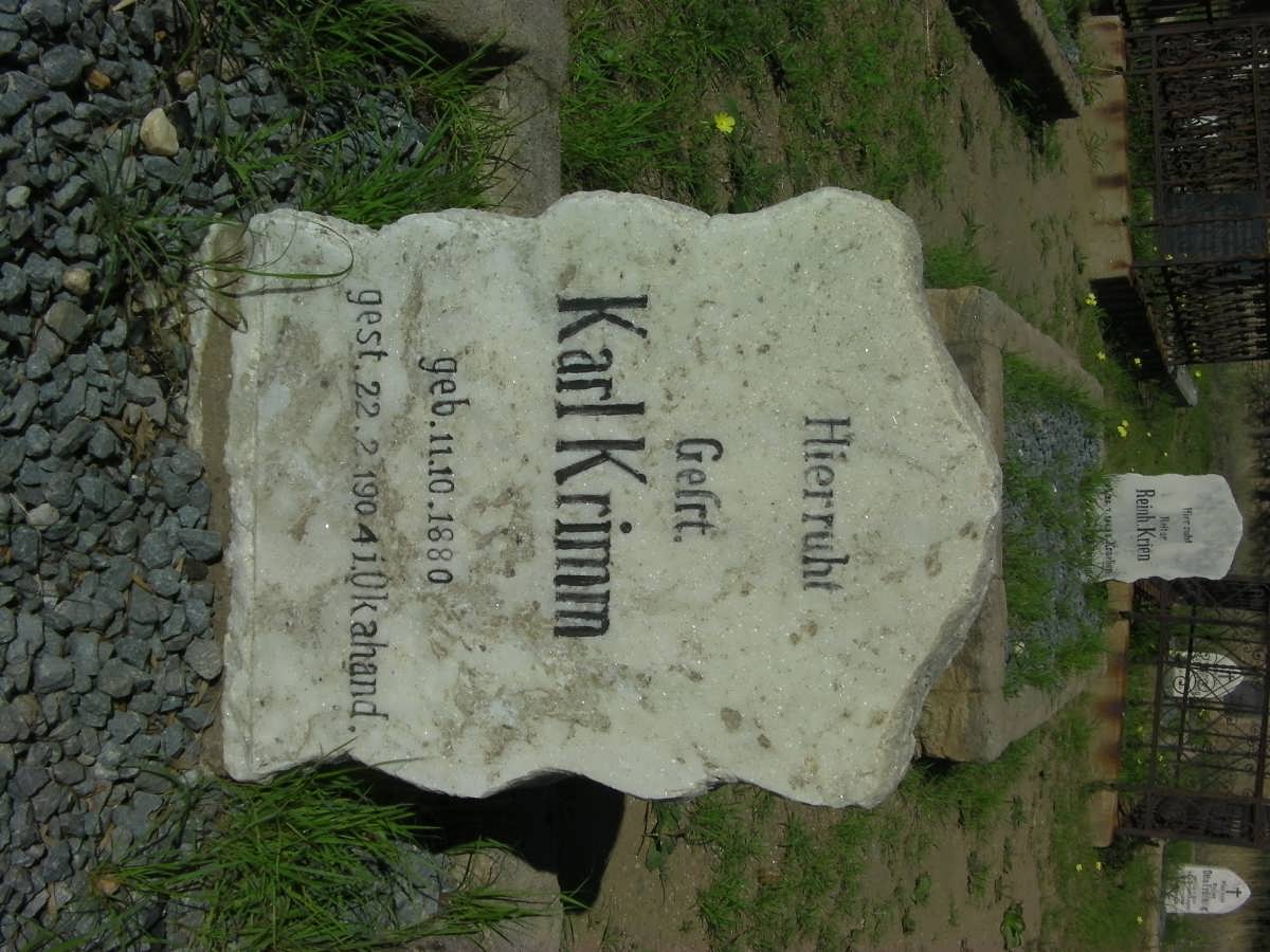 KRIMM Karl 1880-1904