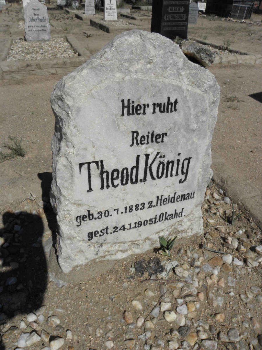 KÖNIG Theod 1883-1905