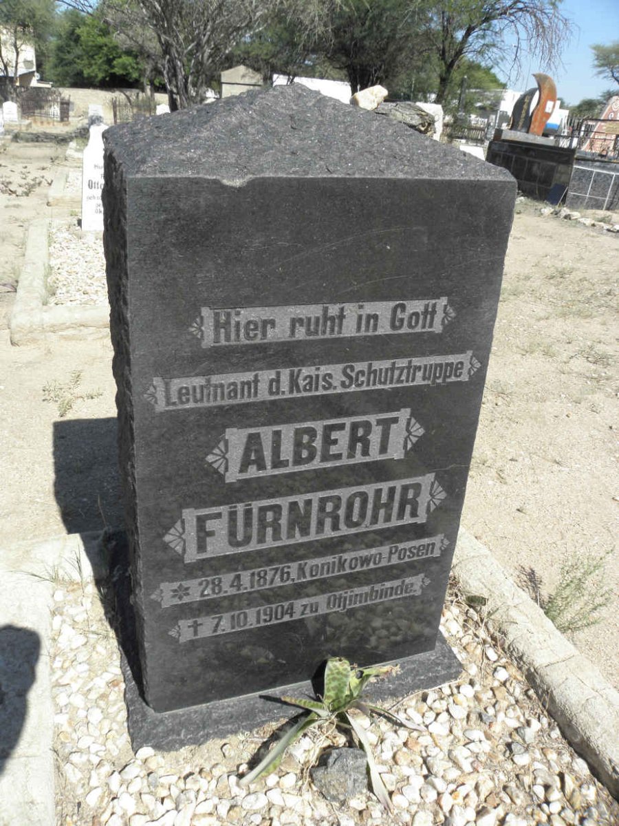FÜRNROHR Albert 1876-1904