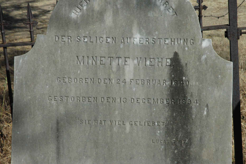 VIEHE Minette 1840-1894