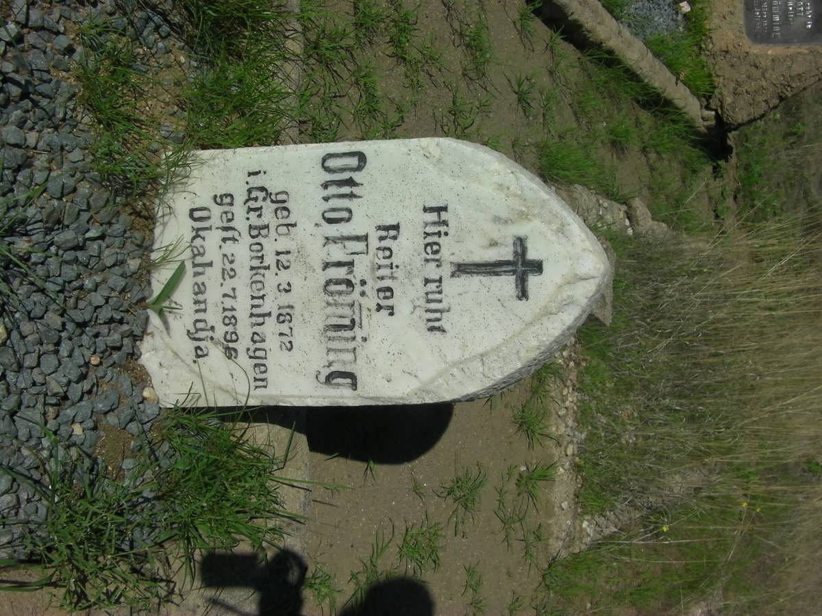 FRÖMMING Otto 1872-1896