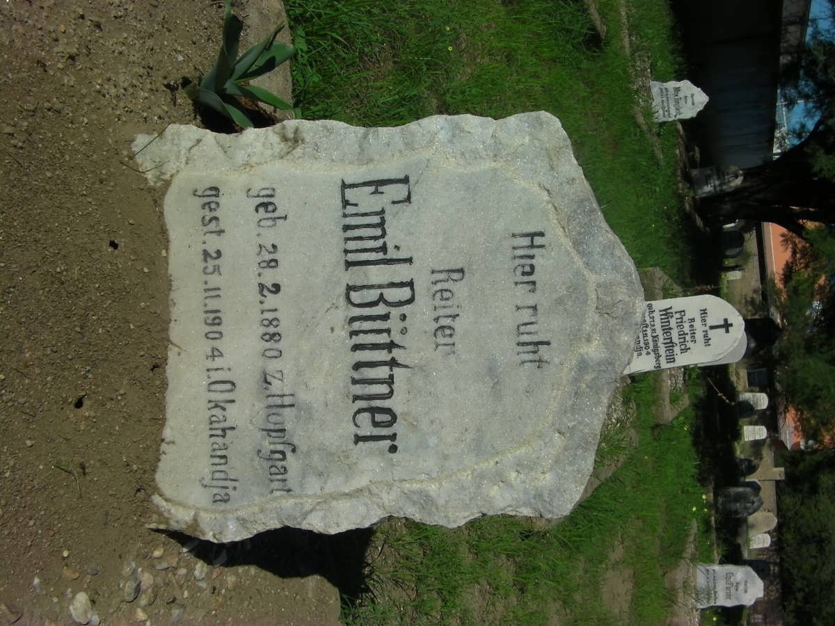 BÜTTNER Emil 1880-1904