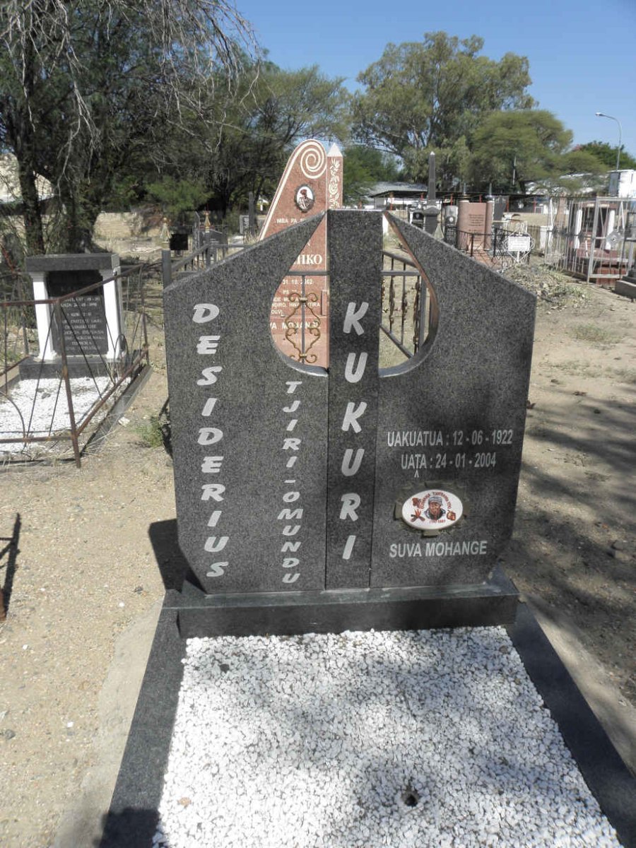 KUKURI Desiderius Tjiri-omundu 1922-2004