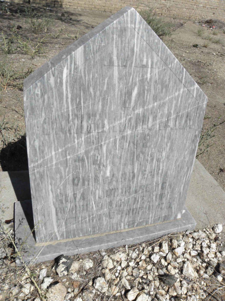 HAMUVAHA Daniel 1892-1953