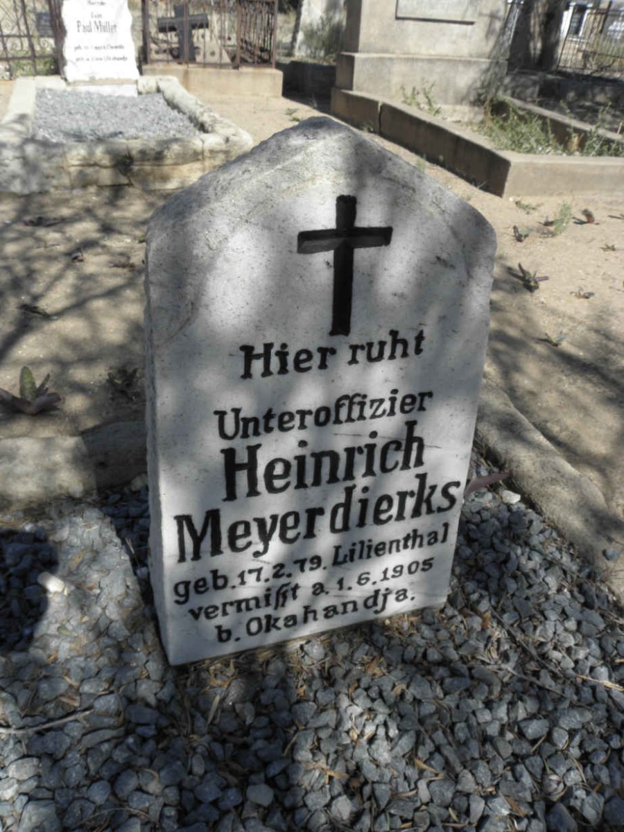 MEYERDIERKS Heinrich 1879-1905
