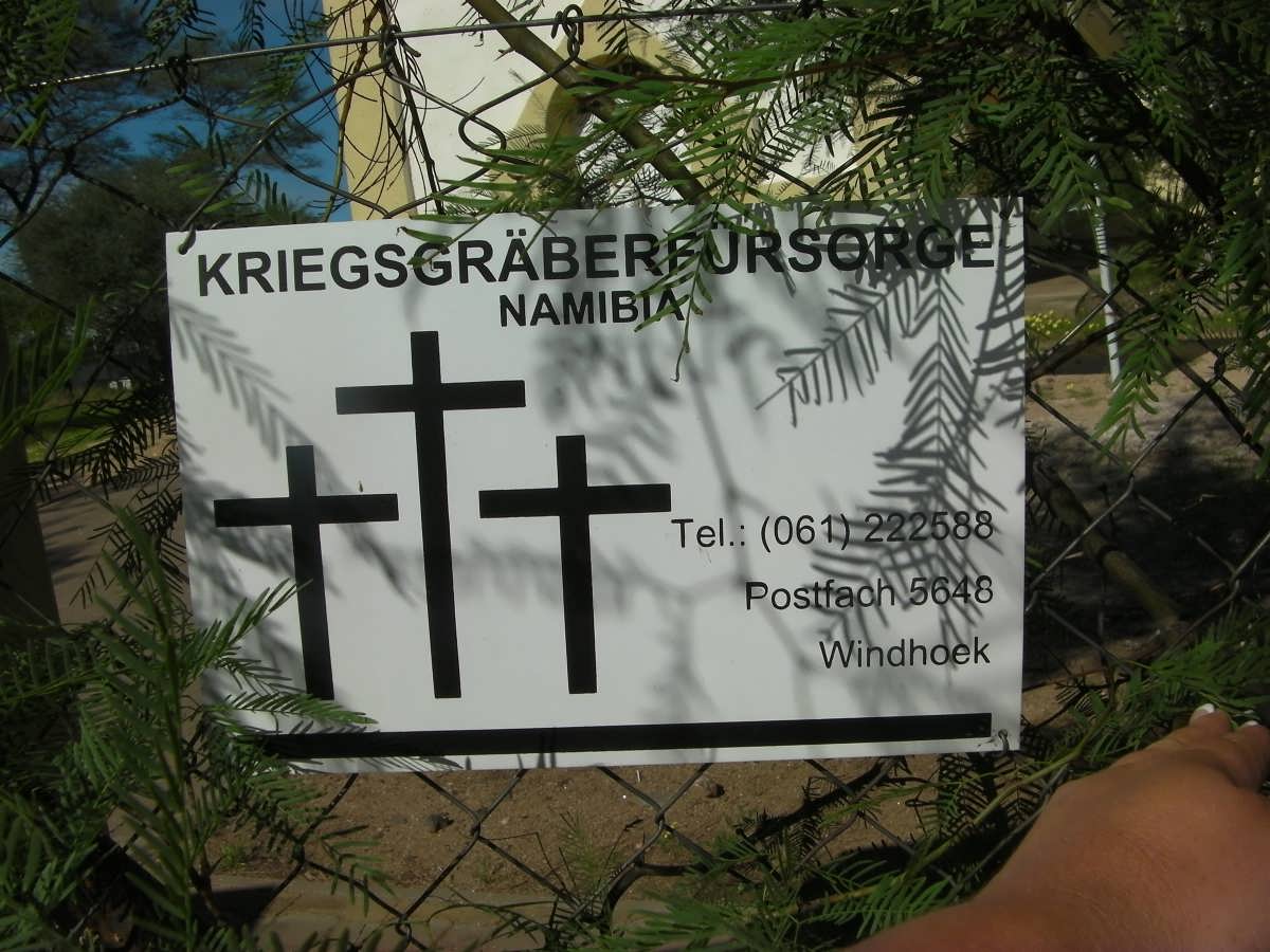 3. Plaque - Kriegsgräberfürsorge