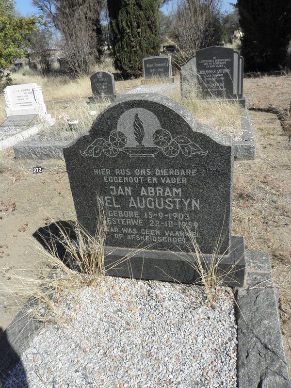 AUGUSTYN Jan Abram Nel 1903-1959