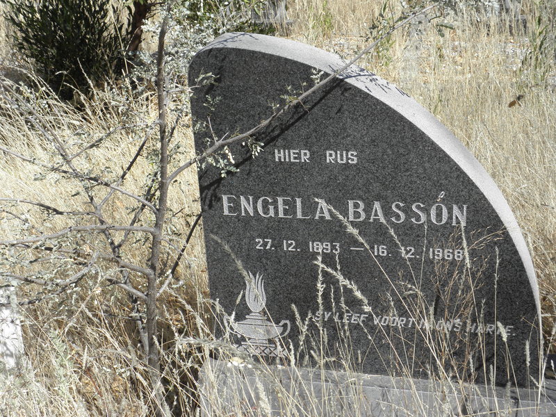 BASSON Engela 1893-1968