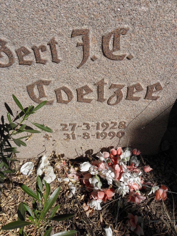 COETZEE Gert J.C. 1928-1990