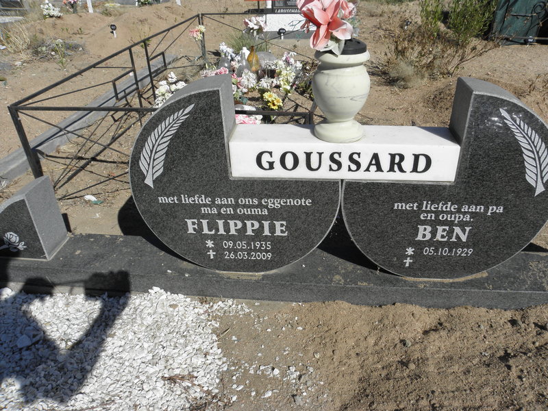 GOUSSARD Ben 1929- &amp; Flippie 1935-2009