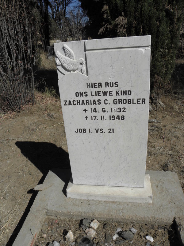 GROBLER Zacharias C. 1932-1948