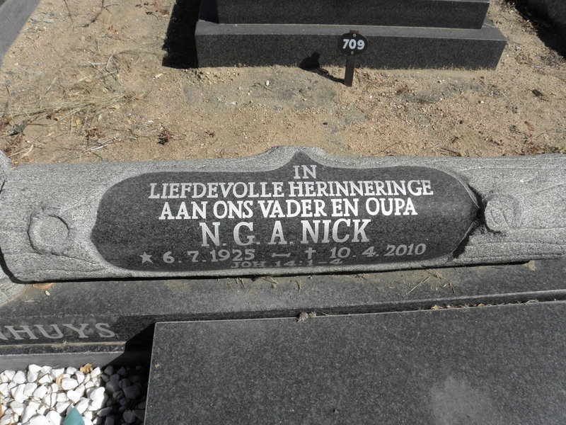 GELDENHUYS N.G.A. 1925-2010 &amp; J.J.S. KAMPFER 1925-1988