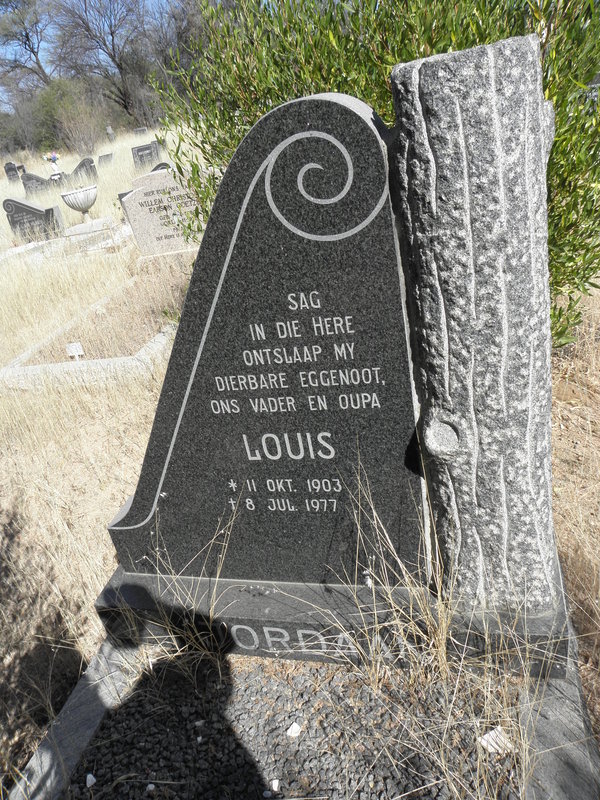 JORDAAN Louis 1903-1977