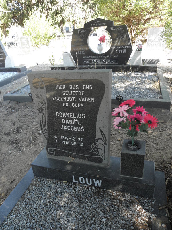 LOUW Cornelius Daniel Jacobus 1916-1991