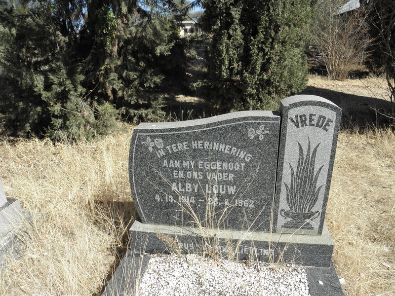LOUW Alby 1914-1962