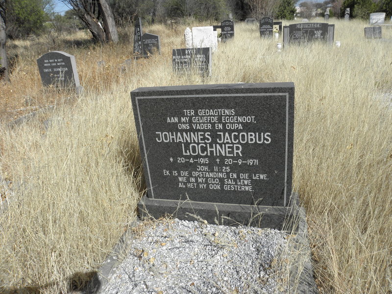 LOCHNER Johannes Jacobus 1915-1971