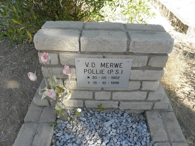 MERWE P.S., v. d. 1952-1996