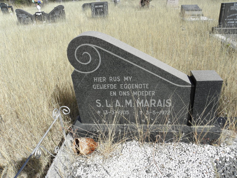 MARAIS S.L.A.M. 1905-1972