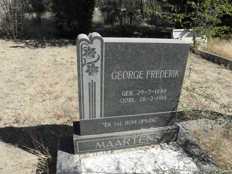 MAARTENS George Frederik 1889-1961