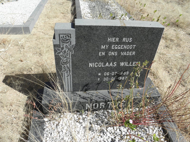 NORTJE Nicolaas Willem 1889-1987