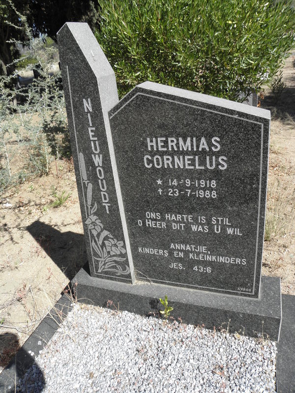 NIEUWOUDT Herminas Cornelus 1918-1988