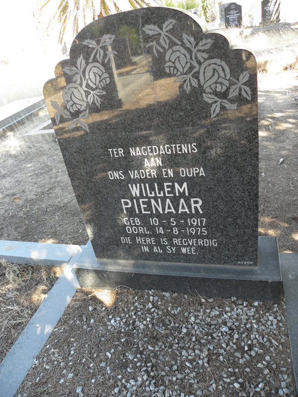 PIENAAR Willem 1917-1975