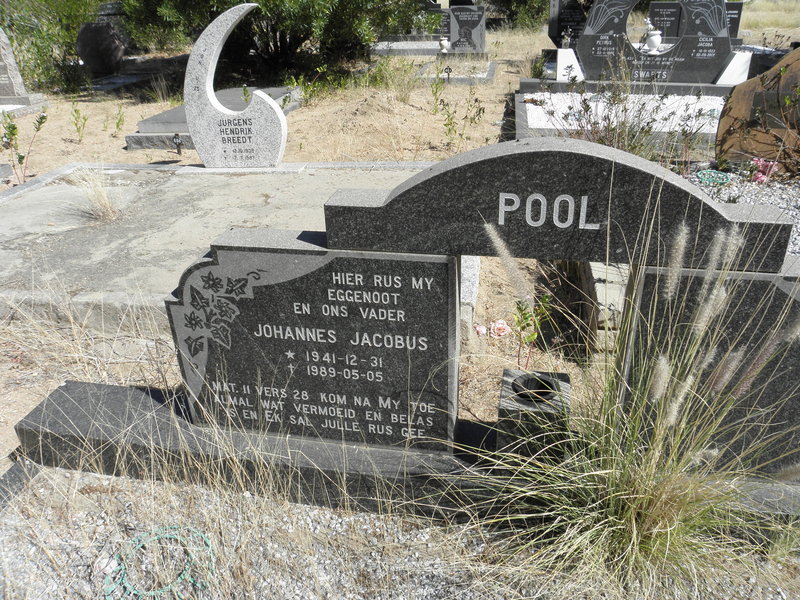 POOL Johannes Jacobus 1941-1989