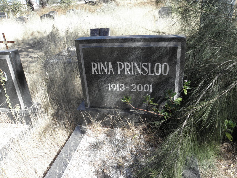 PRINSLOO Rina 1913-2001