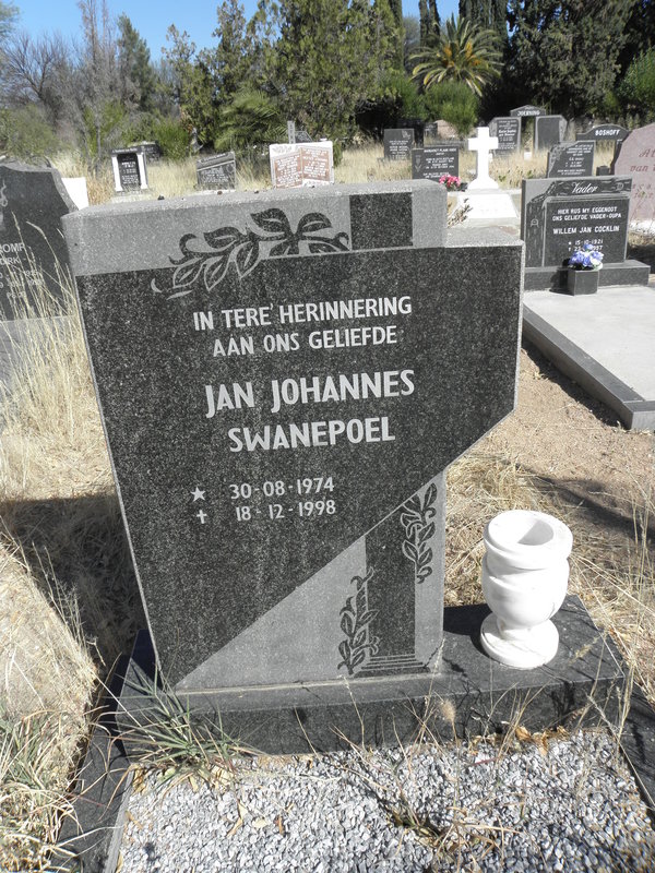 SWANEPOEL Jan Johannes 1974-1998