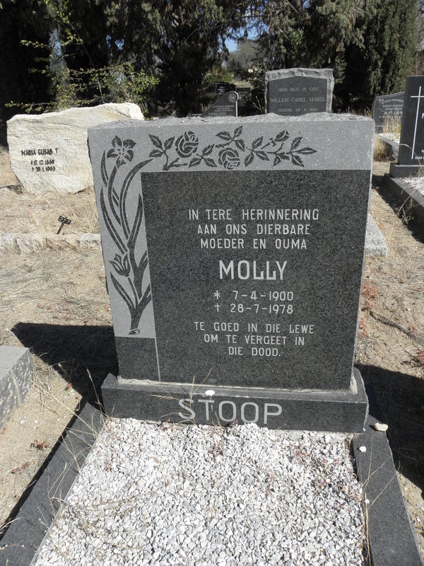 STOOP Molly 1900-1978