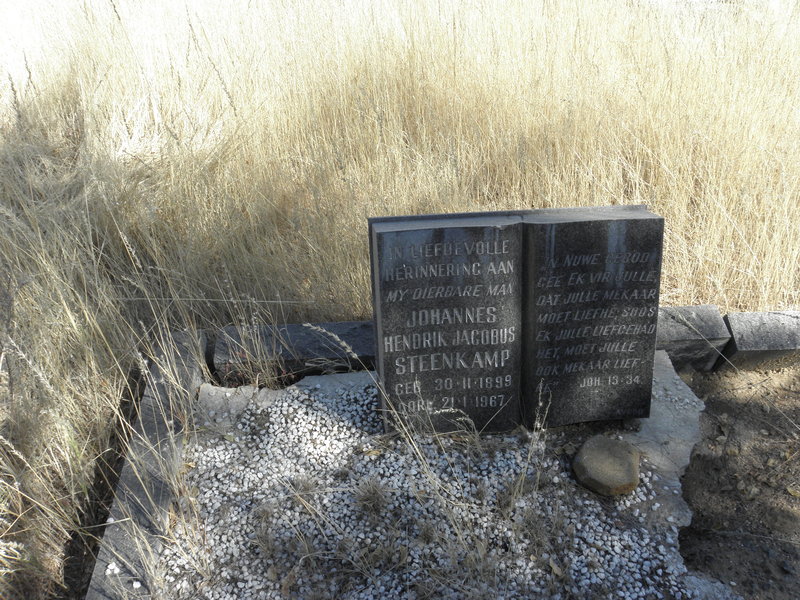STEENKAMP Johannes Hendrik Jacobus 1899-1987