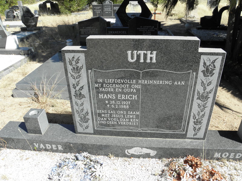 UTH Hans Erich 1927-1988
