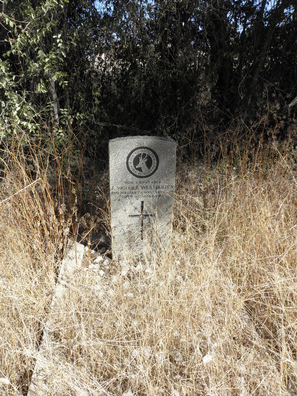 WESTHUIZEN J., van der -1918