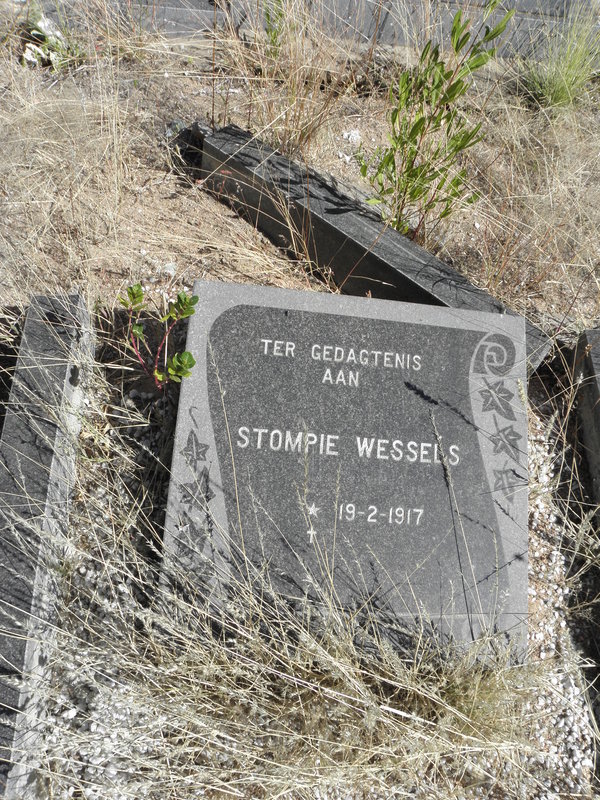WESSELS Stompie 1917-