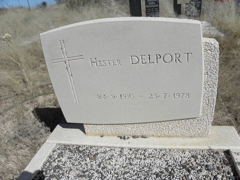 DELPORT Hester 1910-1978