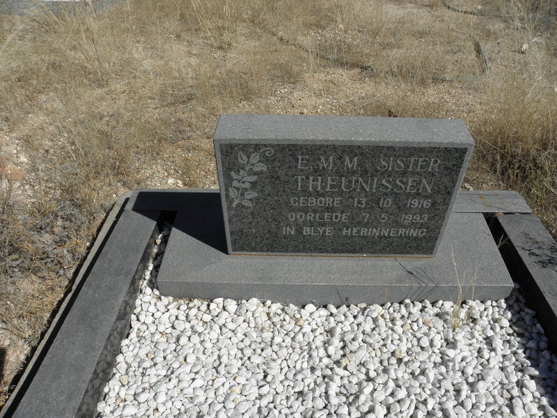 THEUNISSEN E.M.M. 1916-1993